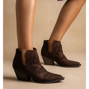 corina cowboy ankle boots - 6005 