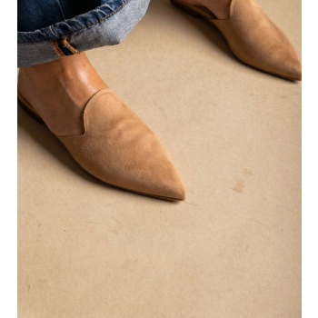 tfp asymmetric pointed flat mules - v18