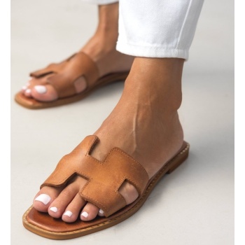 iris leather cut-out sandals - 8/9 