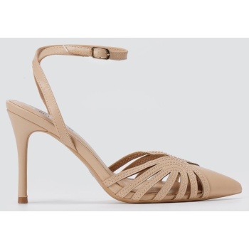 botegga 22 pointed ankle strap pumps