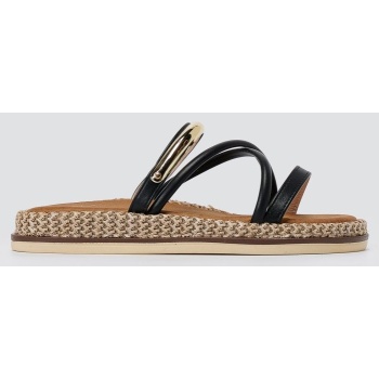 erynn flatform sandals metal detail 
