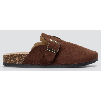 erynn suede clogs - 903-630 - brown