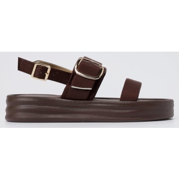 erynn satin flatform sandals buckle 