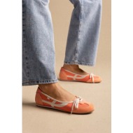  xti footwear sport ballet flats - 145227 - coral suede