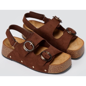 botegga 22 flatform sandals buckle