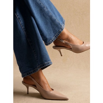 stephan slingback pumps kitten heel 