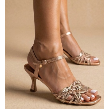 xti footwear braided strap sandals slim