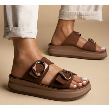 fantasy sandals flatform buckle sandals