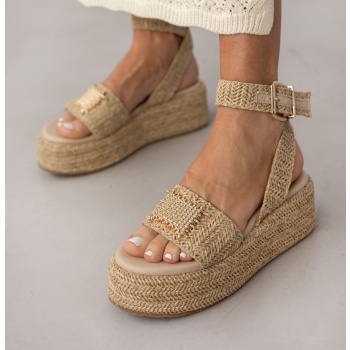 mariella fabiani woven straw platforms