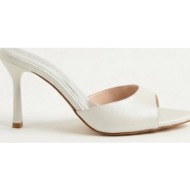  tfp stiletto mules - 731 - white pearl