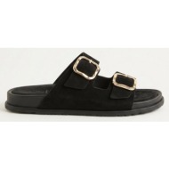  estil platform sandals - 1824 & 26nk-1824 - black suede