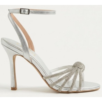 iris strappy sandals slim heel 