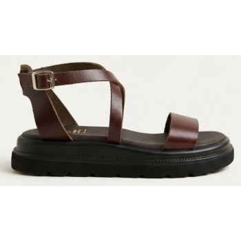 estil platform sandals - 1610 - brown