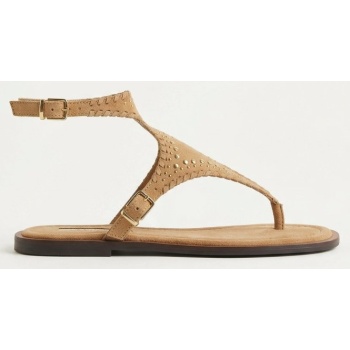 corina ankle strap sandals with studs 