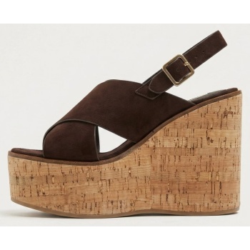 corina platform sandals with cork sole