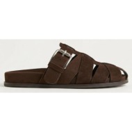  corina fisherman sandals - 6412 - brown suede