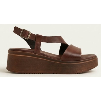 tfp leather sandals flatform - m905 