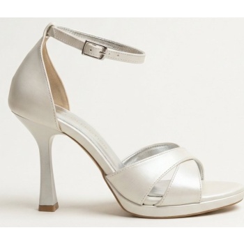 tfp platform sandals - 601 - white pearl