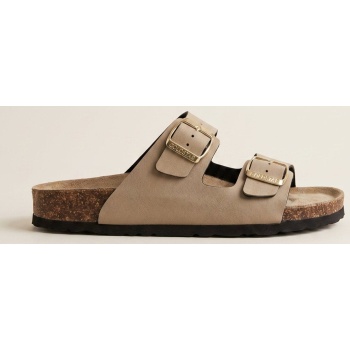 gold star bold buckle wide strap