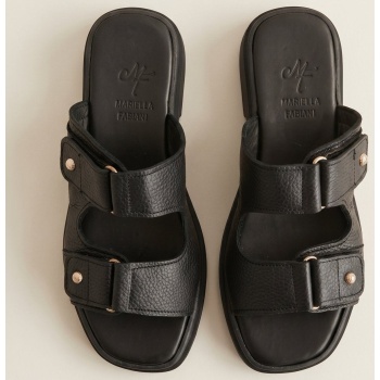 mariella fabiani σανδάλια με velcro και
