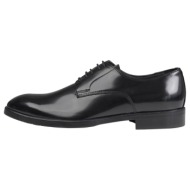  prince oliver derby μαύρο leather shoes new arrival