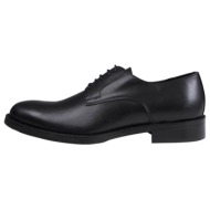  prince oliver derby μαύρο leather shoes new arrival