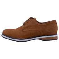  prince oliver derby καμηλό leather shoes