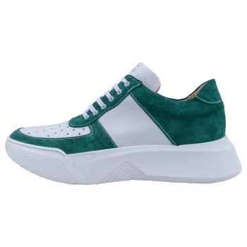 designer λευκα sneakers με πράσινες σε προσφορά