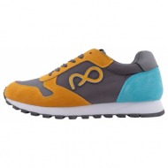 prince oliver μουσταρδί sneakers `como` new collection