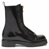  ανδρικό μαύρο column boots in black versace