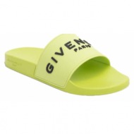  ανδρικό πράσινο givenchy paris flat sandals in rubber givenchy