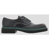  ανδρικό μαύρο derby with ornament salvatore ferragamo