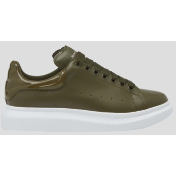 ανδρικό χακί oversized leather sneakers