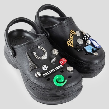 ανδρικό μαύρο crocs collaboration mule