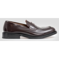 ανδρικό καφέ men`s leather loafer juan lacarcel