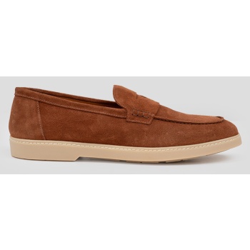 ανδρικό καφέ men’s suede loafers brown σε προσφορά