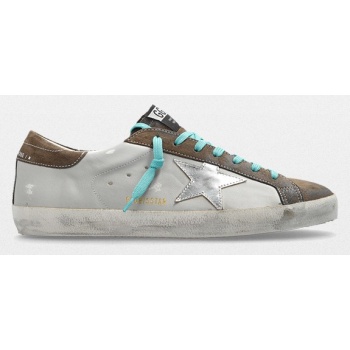 ανδρικό λευκό super star leather upper