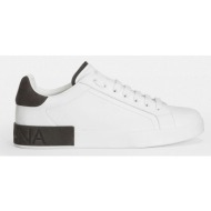  ανδρικό λευκό portofino light sneakers dolce&gabbana