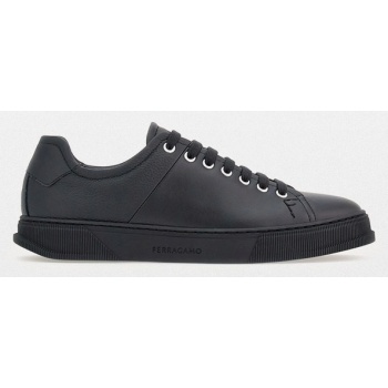 ανδρικό μαύρο low cut sneaker salvatore