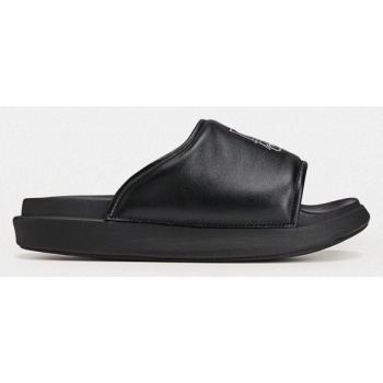 y-3 ανδρικό μαύρο single strap slide