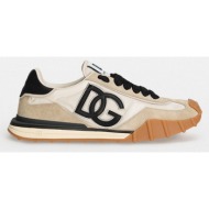  dolce&gabbana ανδρικό λευκό αthletic fabric sneakers