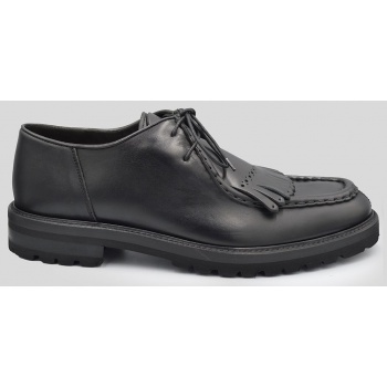 ανδρικό μαύρο black leather shoes σε προσφορά