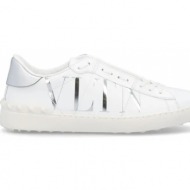  ανδρικό λευκό low-top white vltn sneakers valentino